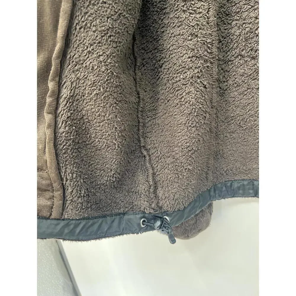 The North Face Women's Fleece Jacket Brown‎ Full Zip Soft Warm Medium